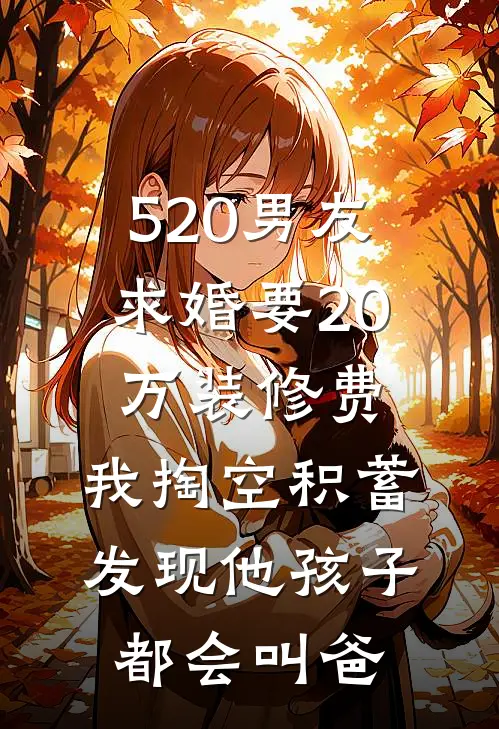 520男友求婚要20万装修费，我掏空积蓄发现他孩子都会叫爸