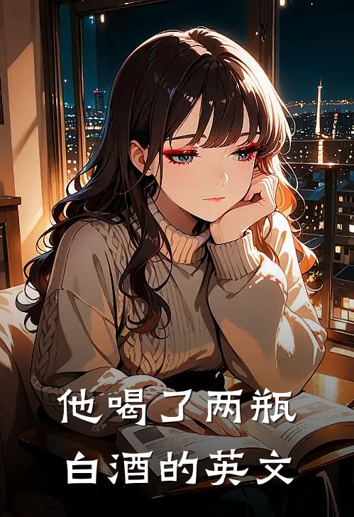 他喝了两瓶白酒的英文