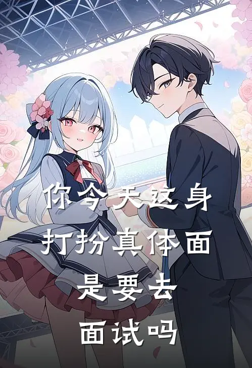你今天这身打扮真体面,是要去面试吗