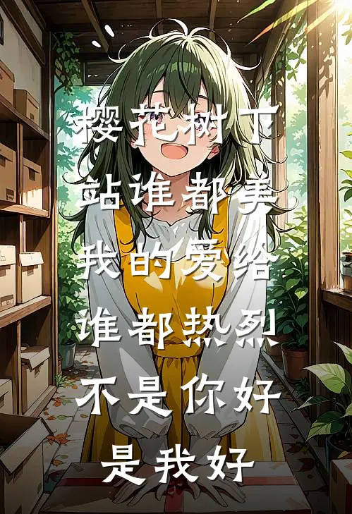 樱花树下站谁都美,我的爱给谁都热烈,不是你好,是我好