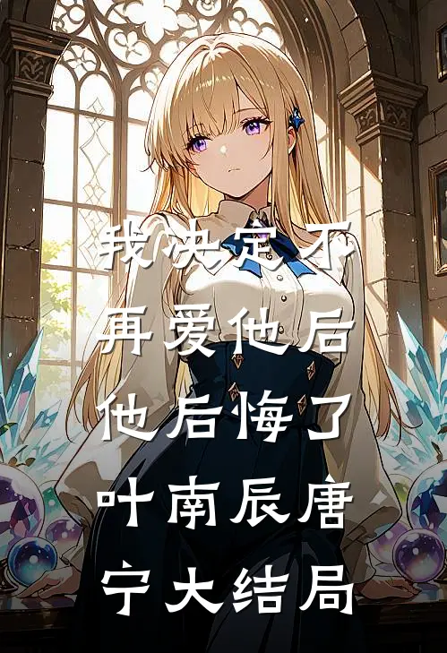 我决定不再爱他后，他后悔了叶南辰唐宁大结局
