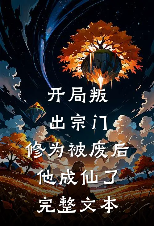 开局叛出宗门，修为被废后他成仙了完整文本