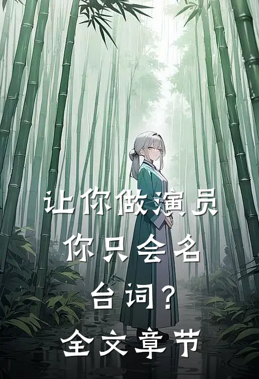 让你做演员，你只会名台词？全文章节