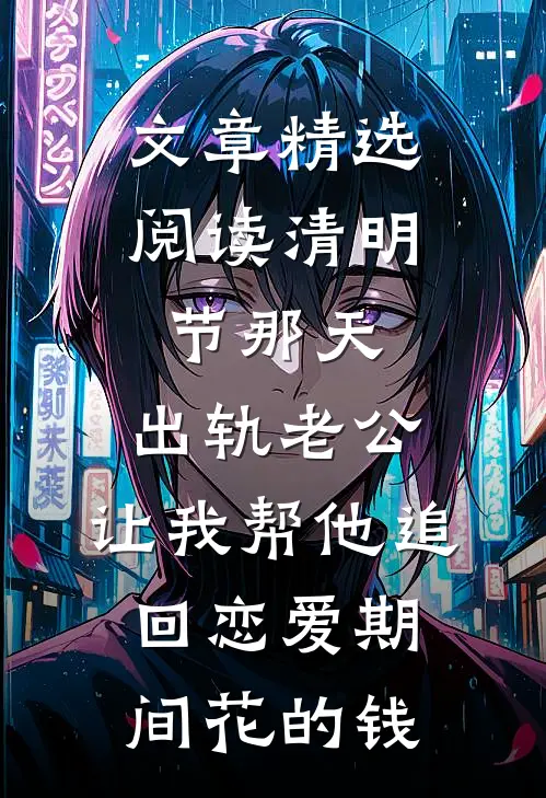 文章精选阅读清明节那天，出轨老公，让我帮他追回恋爱期间花的钱