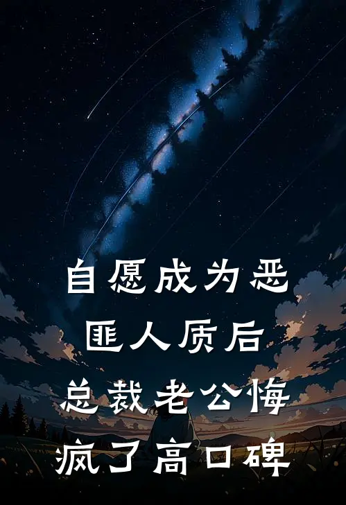 自愿成为恶匪人质后，总裁老公悔疯了高口碑