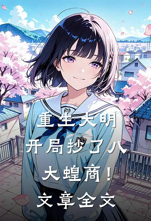 重生大明：开局抄了八大蝗商！文章全文