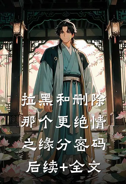 拉黑和删除那个更绝情之缘分密码后续+全文