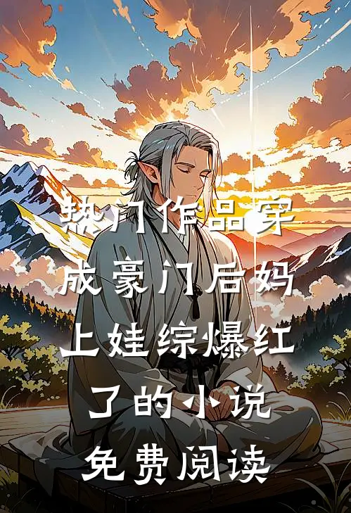 热门作品穿成豪门后妈上娃综爆红了的小说免费阅读