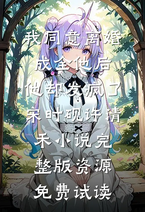 我同意离婚成全他后，他却发疯了宋时砚许清禾小说完整版资源免费试读