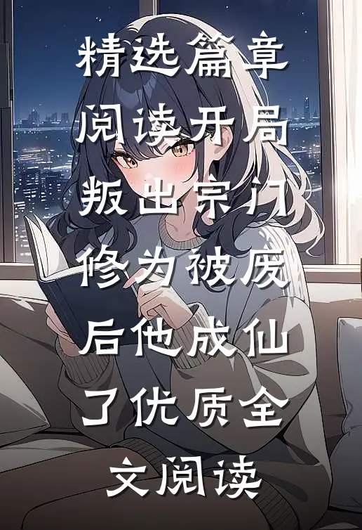 精选篇章阅读开局叛出宗门，修为被废后他成仙了优质全文阅读