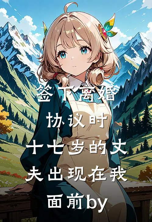 签下离婚协议时，十七岁的丈夫出现在我面前by