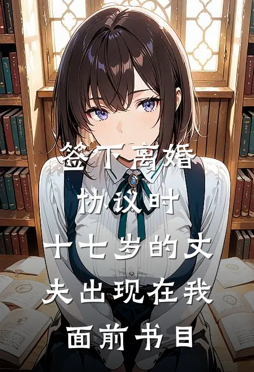 签下离婚协议时，十七岁的丈夫出现在我面前书目