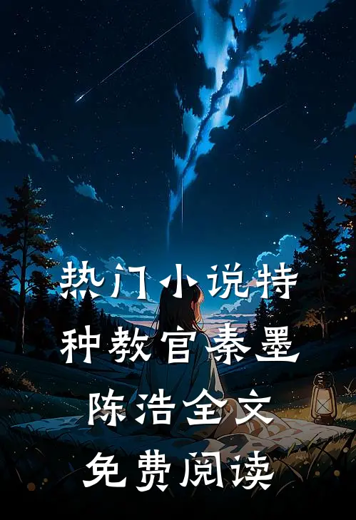 热门小说特种教官秦墨陈浩全文免费阅读
