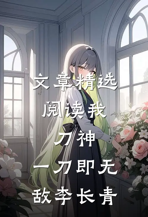 文章精选阅读我,刀神,一刀即无敌李长青