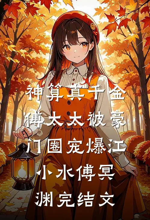 神算真千金，傅太太被豪门圈宠爆江小水傅冥渊完结文