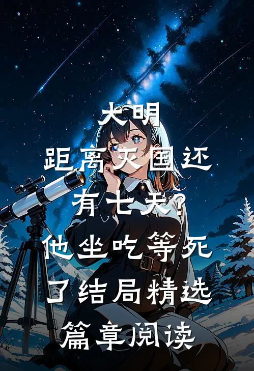 大明:距离灭国还有七天?他坐吃等死了结局精选篇章阅读