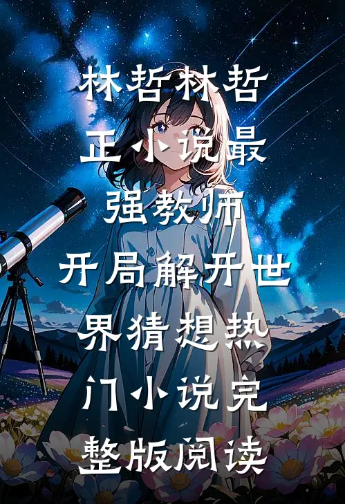 林哲林哲正小说最强教师:开局解开世界猜想热门小说完整版阅读