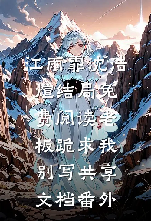 江雨霏沈浩煊结局免费阅读老板跪求我别写共享文档番外