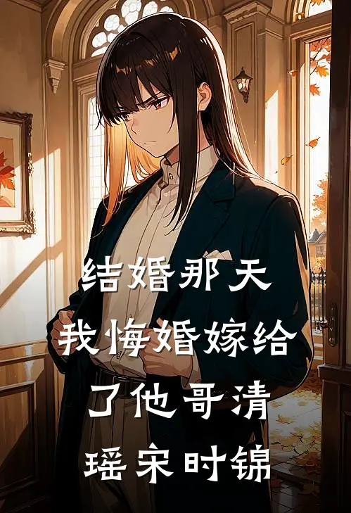 结婚那天，我悔婚嫁给了他哥清瑶宋时锦