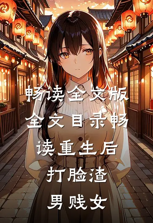 畅读全文版全文目录畅读重生后，打脸渣男贱女