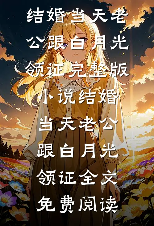 结婚当天老公跟白月光领证完整版小说_结婚当天老公跟白月光领证全文免费阅读