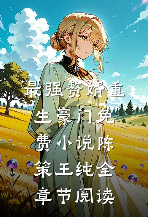 最强赘婿重生豪门免费小说陈策王纯全章节阅读
