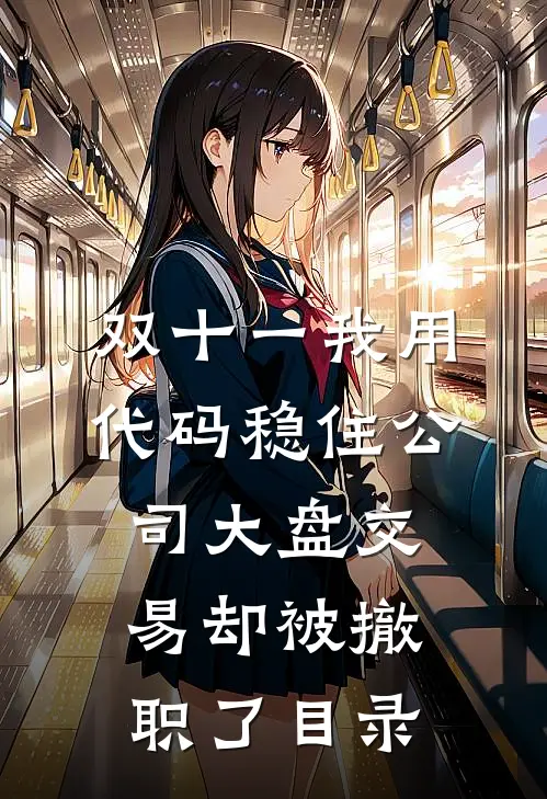 双十一我用代码稳住公司大盘交易却被撤职了目录