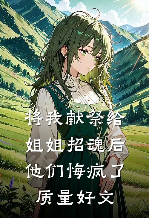 将我献祭给姐姐招魂后，他们悔疯了质量好文