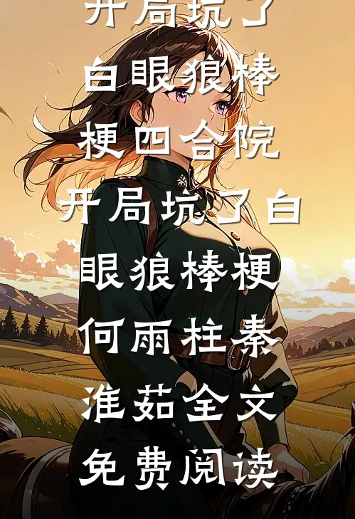 全本小说四合院：开局坑了白眼狼棒梗四合院：开局坑了白眼狼棒梗何雨柱秦淮茹全文免费阅读
