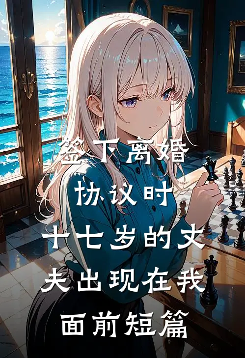 签下离婚协议时，十七岁的丈夫出现在我面前短篇