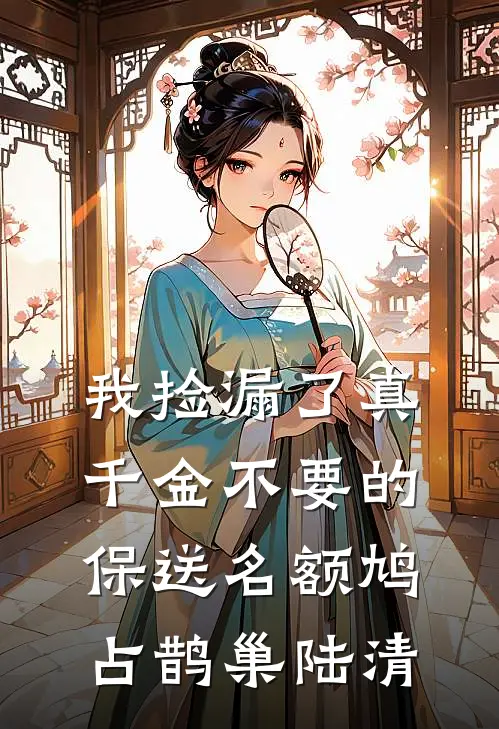 我捡漏了真千金不要的保送名额鸠占鹊巢陆清