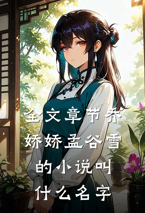 全文章节乔娇娇孟谷雪的小说叫什么名字