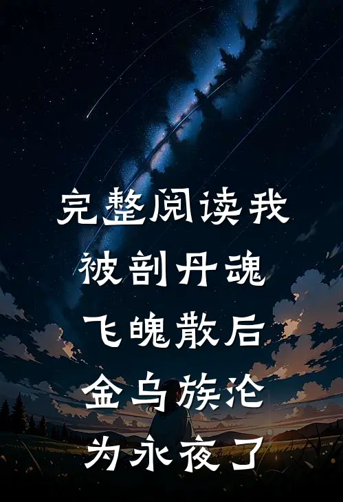 完整阅读我被剖丹魂飞魄散后，金乌族沦为永夜了