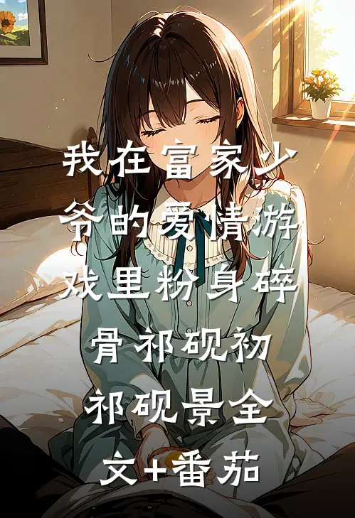 我在富家少爷的爱情游戏里粉身碎骨祁砚初祁砚景全文+番茄