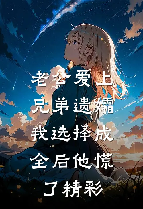 老公爱上兄弟遗孀，我选择成全后他慌了精彩