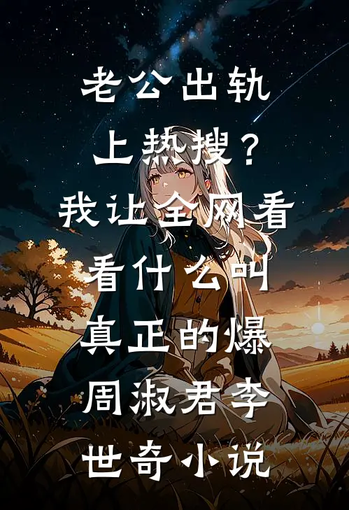 老公出轨上热搜？我让全网看看什么叫真正的“爆”周淑君李世奇小说