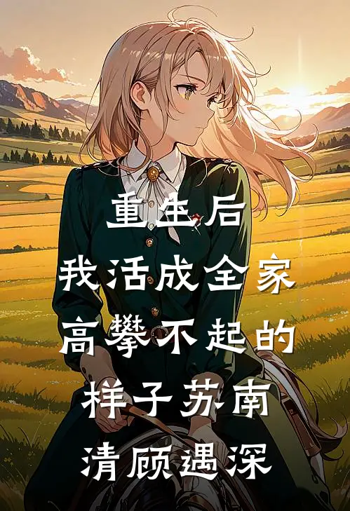重生后，我活成全家高攀不起的样子苏南清顾遇深