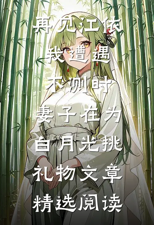 再见江依，我遭遇不测时，妻子在为白月光挑礼物文章精选阅读
