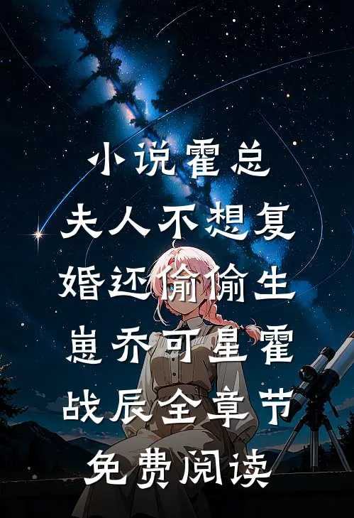 小说霍总，夫人不想复婚还偷偷生崽乔可星霍战辰全章节免费阅读