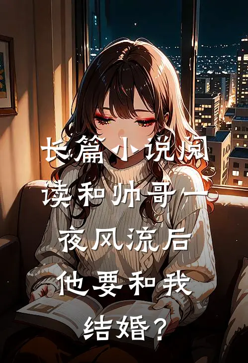 长篇小说阅读和帅哥一夜风流后，他要和我结婚？