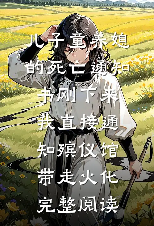 儿子童养媳的死亡通知书刚下来，我直接通知殡仪馆带走火化完整阅读