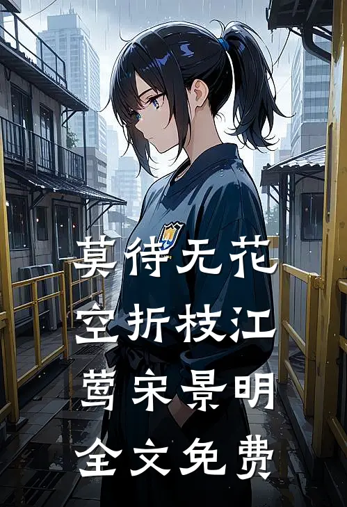 莫待无花空折枝江莺宋景明全文免费