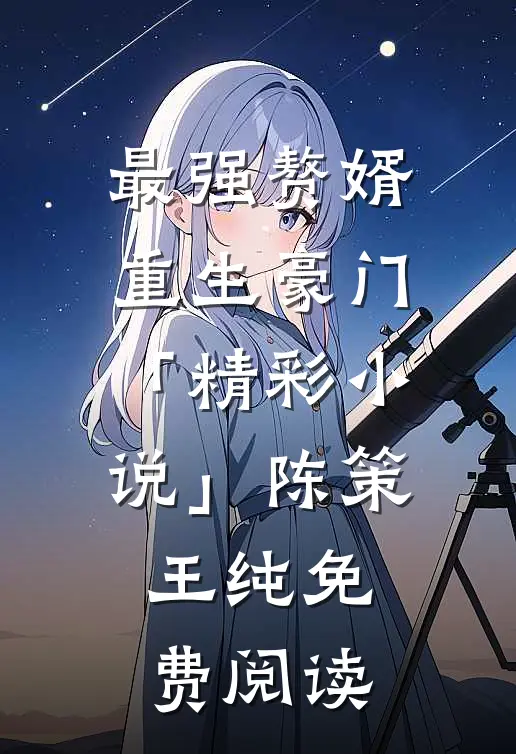 最强赘婿重生豪门「精彩小说」陈策王纯免费阅读