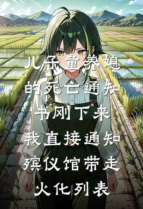 儿子童养媳的死亡通知书刚下来，我直接通知殡仪馆带走火化列表