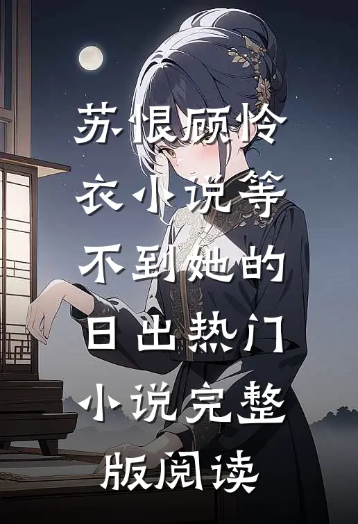苏恨顾怜衣小说等不到她的日出热门小说完整版阅读