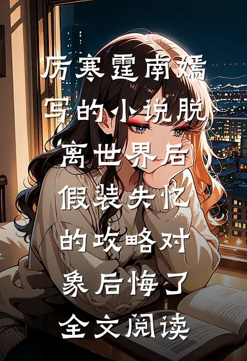 厉寒霆南嫣写的小说脱离世界后，假装失忆的攻略对象后悔了全文阅读